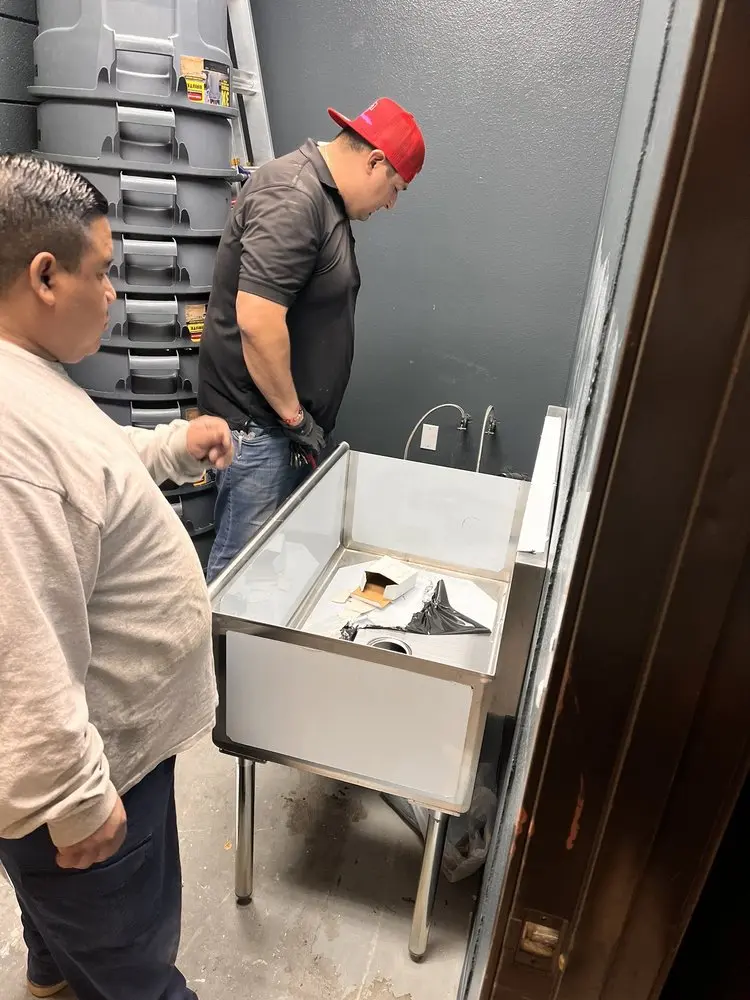 Commercial plumbing and sink installation in Macopin